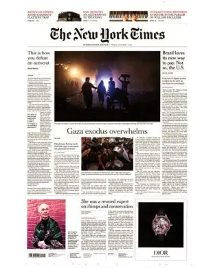 INTERNATIONAL NEW YORK TIMES