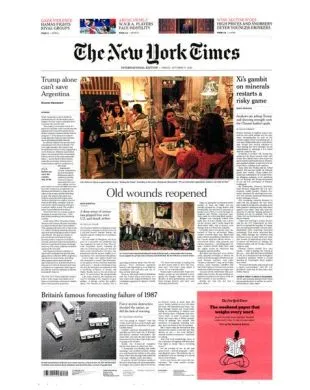 INTERNATIONAL NEW YORK TIMES