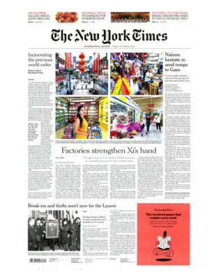 INTERNATIONAL NEW YORK TIMES