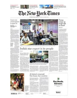 INTERNATIONAL NEW YORK TIMES