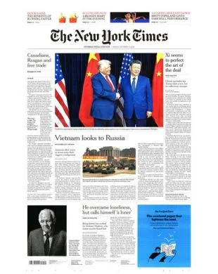 INTERNATIONAL NEW YORK TIMES