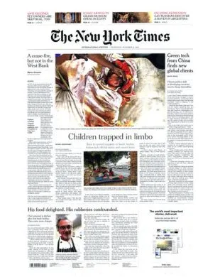 INTERNATIONAL NEW YORK TIMES