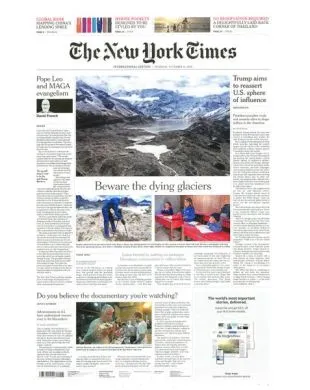 INTERNATIONAL NEW YORK TIMES