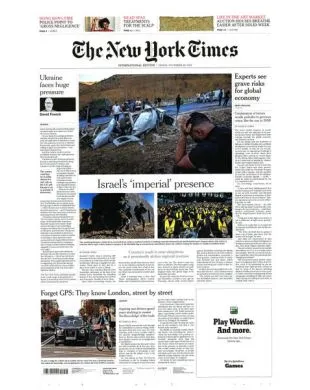 INTERNATIONAL NEW YORK TIMES