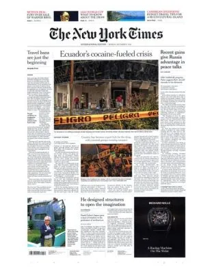 INTERNATIONAL NEW YORK TIMES