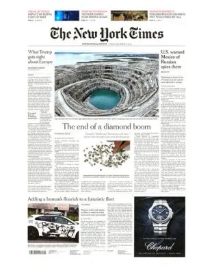 INTERNATIONAL NEW YORK TIMES