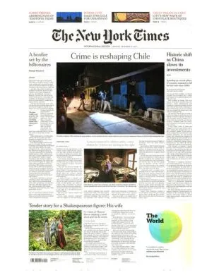 INTERNATIONAL NEW YORK TIMES