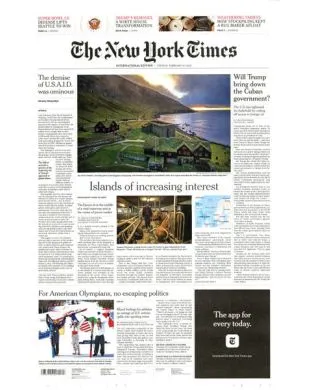 INTERNATIONAL NEW YORK TIMES