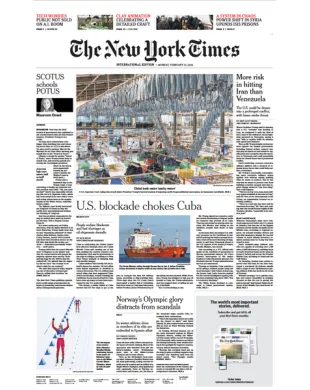 INTERNATIONAL NEW YORK TIMES