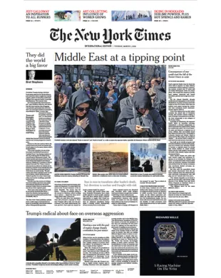 INTERNATIONAL NEW YORK TIMES
