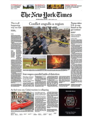 INTERNATIONAL NEW YORK TIMES