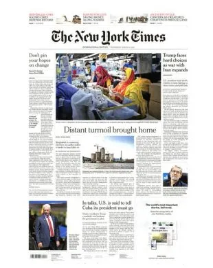 INTERNATIONAL NEW YORK TIMES