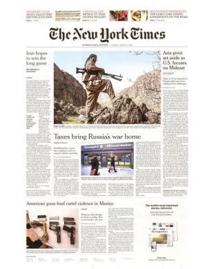 INTERNATIONAL NEW YORK TIMES