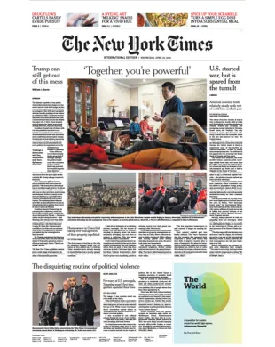 INTERNATIONAL NEW YORK TIMES
