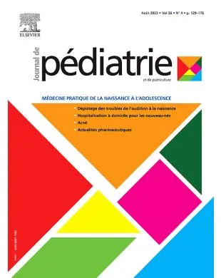JOURNAL DE PEDIATRIE ET DE PUERICULTURE