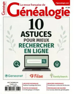 LA REVUE FRANCAISE DE GENEALOGIE