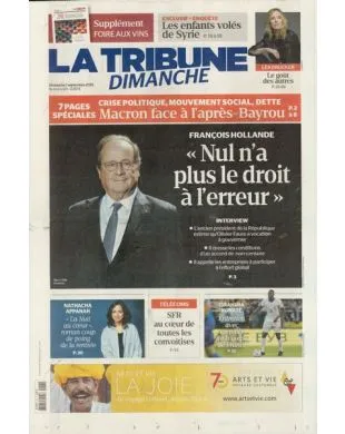 LA TRIBUNE DIMANCHE