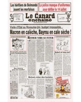 LE CANARD ENCHAINE