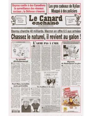 LE CANARD ENCHAINE
