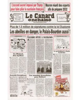 LE CANARD ENCHAINE