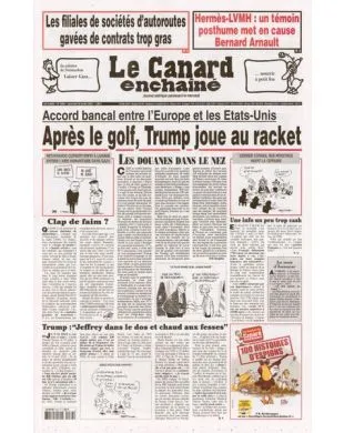 LE CANARD ENCHAINE