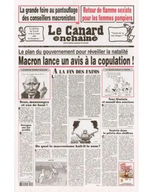 LE CANARD ENCHAINE