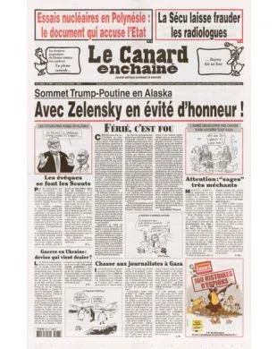 LE CANARD ENCHAINE