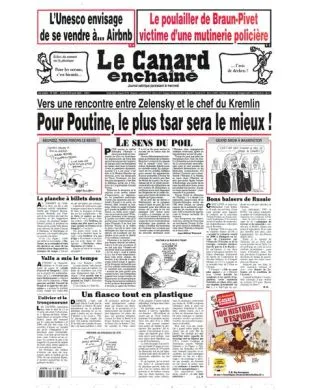 LE CANARD ENCHAINE