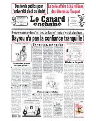 LE CANARD ENCHAINE