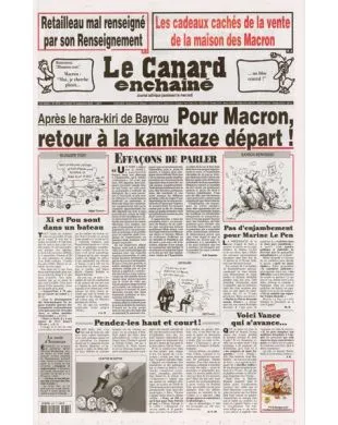 LE CANARD ENCHAINE