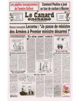 LE CANARD ENCHAINE
