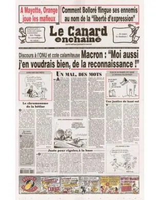 LE CANARD ENCHAINE
