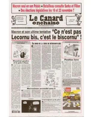 LE CANARD ENCHAINE