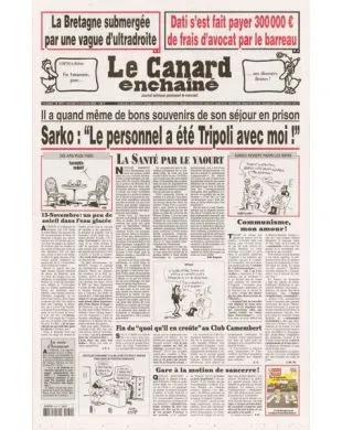 LE CANARD ENCHAINE
