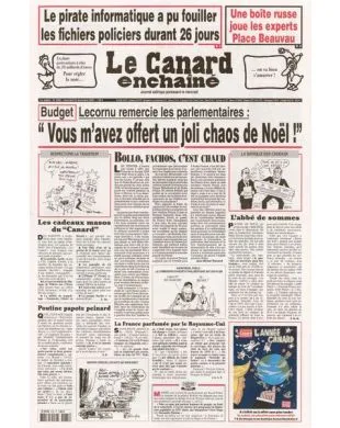 LE CANARD ENCHAINE