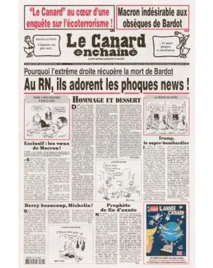 LE CANARD ENCHAINE