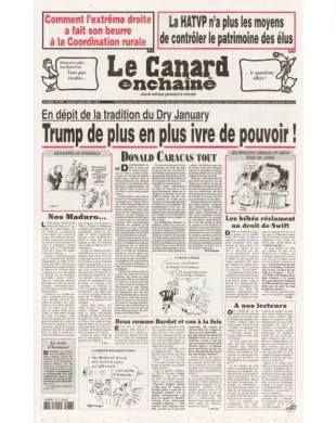LE CANARD ENCHAINE