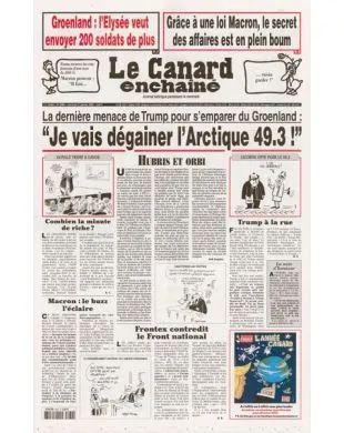 LE CANARD ENCHAINE