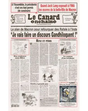 LE CANARD ENCHAINE