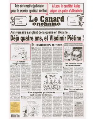 LE CANARD ENCHAINE