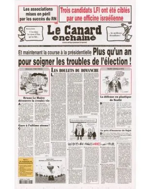 LE CANARD ENCHAINE