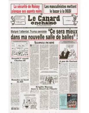 LE CANARD ENCHAINE