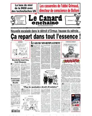 LE CANARD ENCHAINE