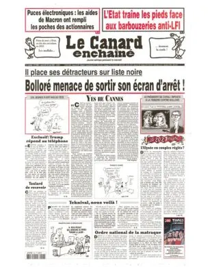 LE CANARD ENCHAINE
