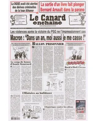 LE CANARD ENCHAINE