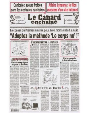 LE CANARD ENCHAINE