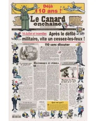 LE CANARD ENCHAINE