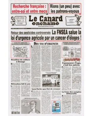 LE CANARD ENCHAINE