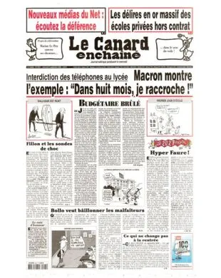 LE CANARD ENCHAINE
