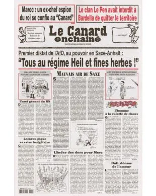 LE CANARD ENCHAINE